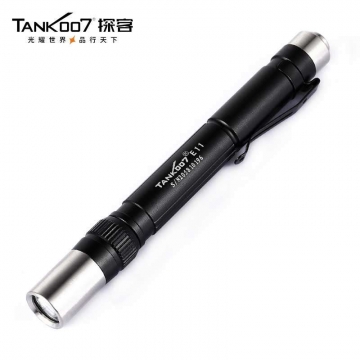 Tank007廠(chǎng)家批發(fā)醫(yī)生小手電便攜筆燈帽燈手電..