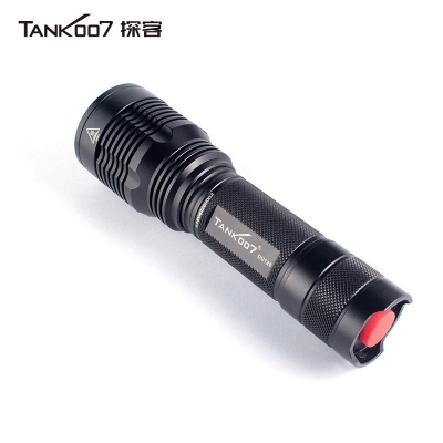 TANK007探客戶外執(zhí)勤，執(zhí)法，巡邏遠(yuǎn)射防水戶外LED超亮手電筒DU126