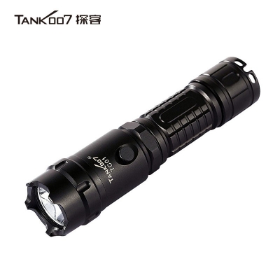 TANK007探客超亮手電筒正品超亮LED遠射直充自駕游執(zhí)勤手電筒TC01